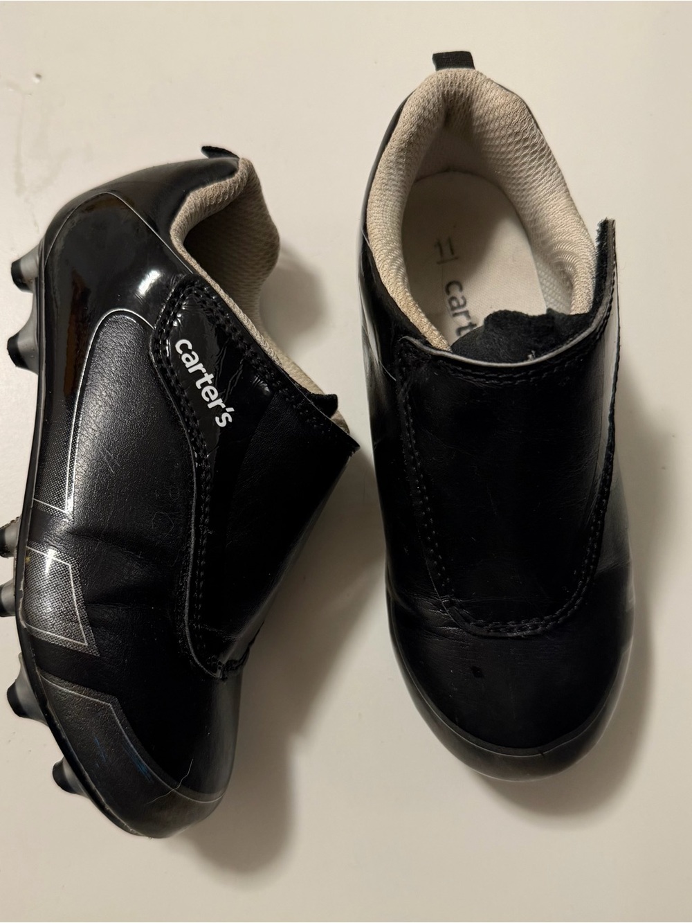 Carter's Black Kids Soccer Cleats